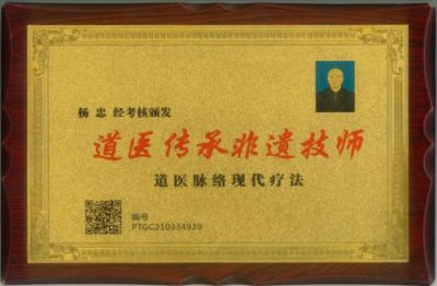 国医百科官网特别报道  中华道医脉络学现代疗法传承人——杨忠